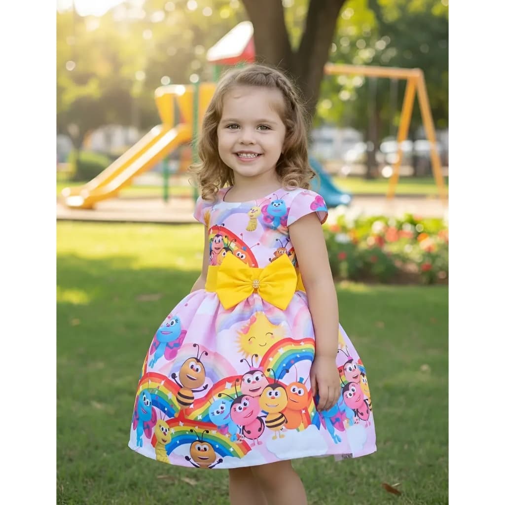 Vestido Bichikids Abelhinha