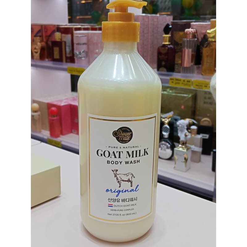 Sabonete corporal coreano leite cabra 800ml