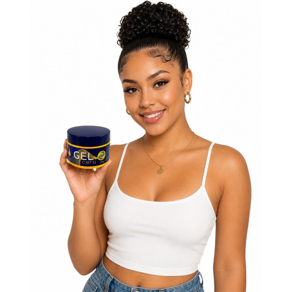 Ser Mulher – Gel Cera Capilar 250g com Fixação Forte para Baby Hair