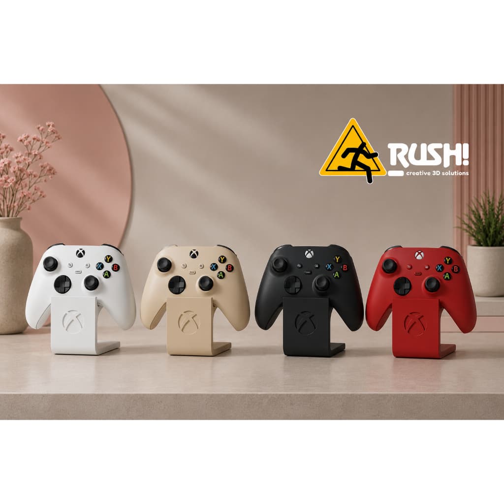 Suporte De Controle Gamer Universal Xbox One Series Ps4 Ps5 Nintendo Switch Pc Mesa Organizador Impressão 3D - Rush 3D