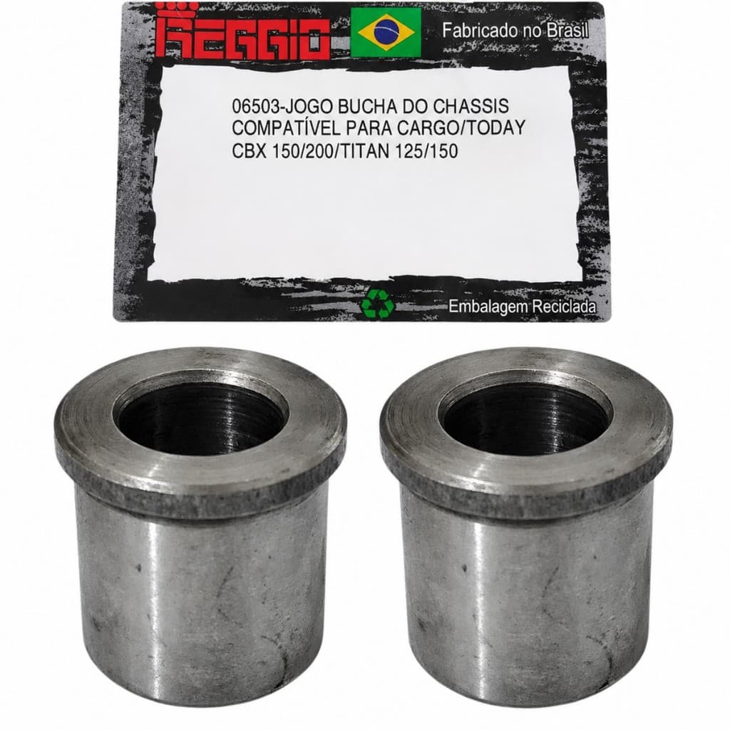 Bucha Do Chassis Com Flange Titan 125, Titan 150, Titan 160
