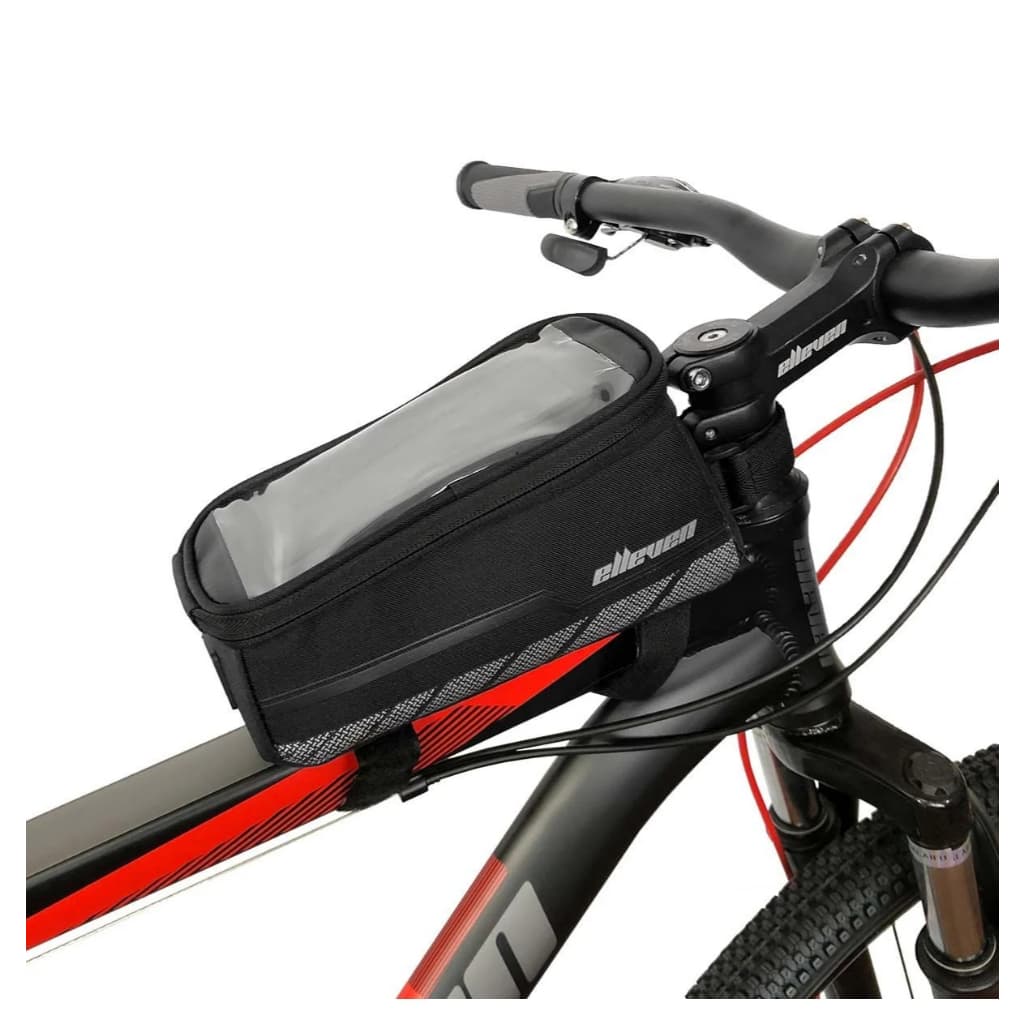 Bolsa De Quadro Com Compartimento Para Celular Preta/Cinza Elleven