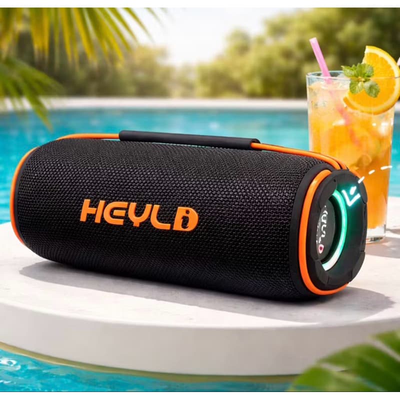 Caixa de Som Bluetooth Portátil HY-777BT 4’’ 4500mAh Som Potente USB AUX
