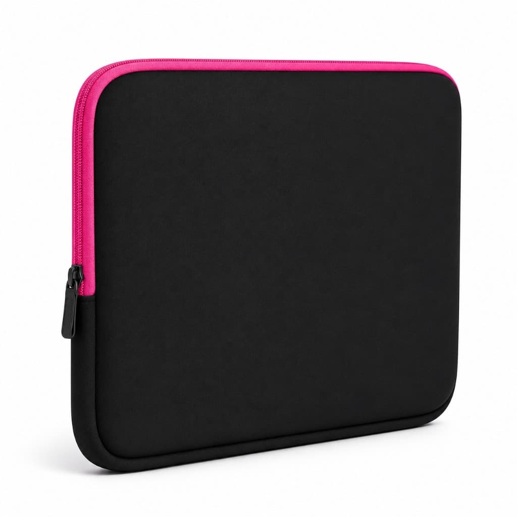 Bolsa para Notebook 15,6" em Neoprene Premium  Capa Protetora sem Bolso e sem Alça , Leve e Resistente Zíper Reforçado