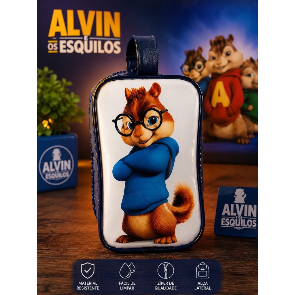 Necesser personalizada do Alvin e os esquilos