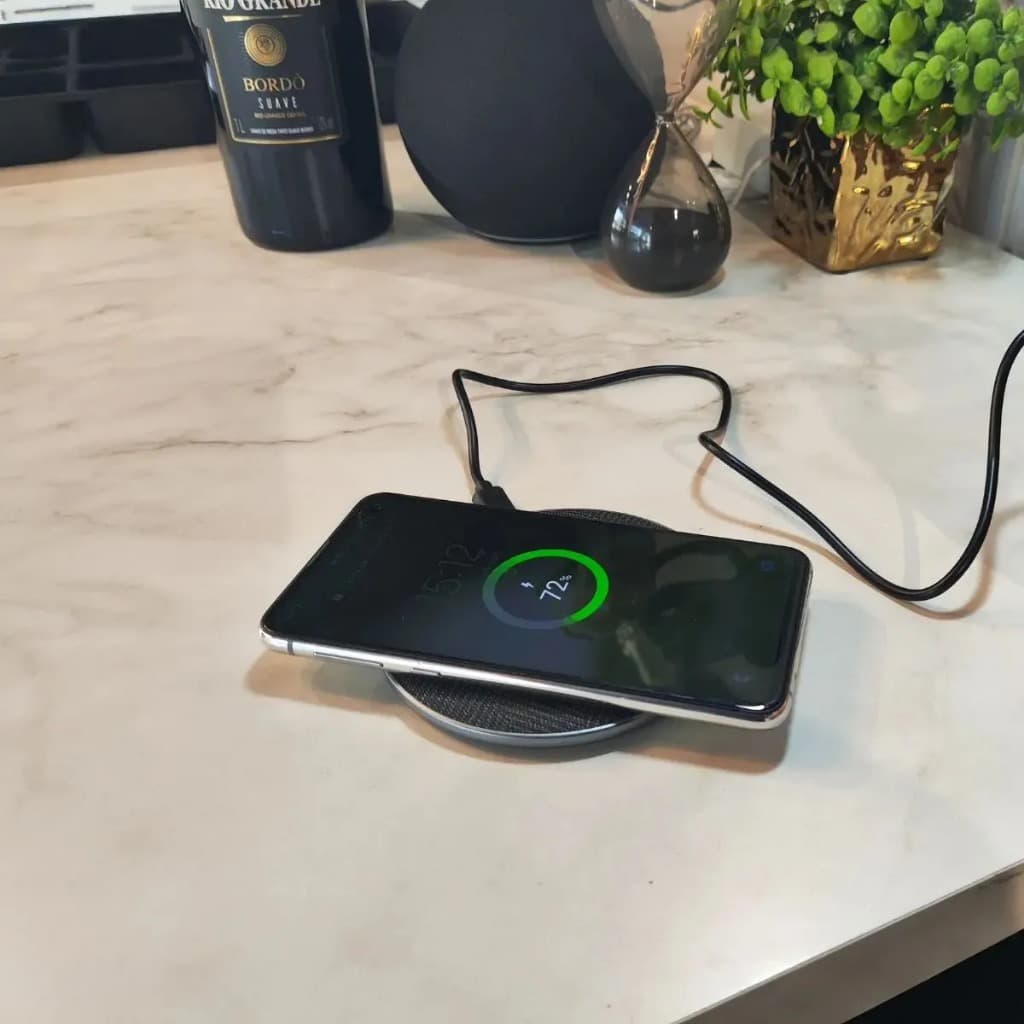 Carregador Wireless 15W de Sobrepor por Indução para Celular Renna