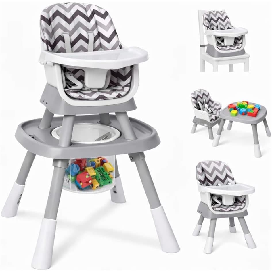 Cadeira Alimentacao Luppa 12x1 Ragaluma Bebe, Cadeirao Alto, Baixa E Mesa de LEGO Qualidade Premium
