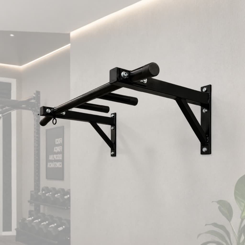 Barra Fixa Fitness Academia Suporta Até 250kg