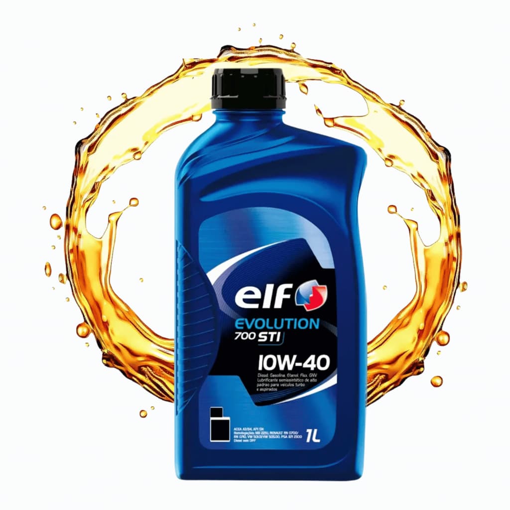 Óleo Elf Evolution 700 Sti 10w-40 Semissintético Renault Sandero Kiwid Logan Turbo Aspirado Flex Diesel GNV