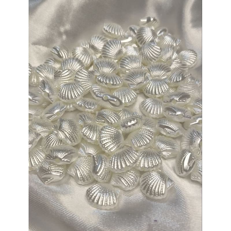 Concha Perolada ABS para Artesanato –  com 10, 30, 50 ou 100 Unidades