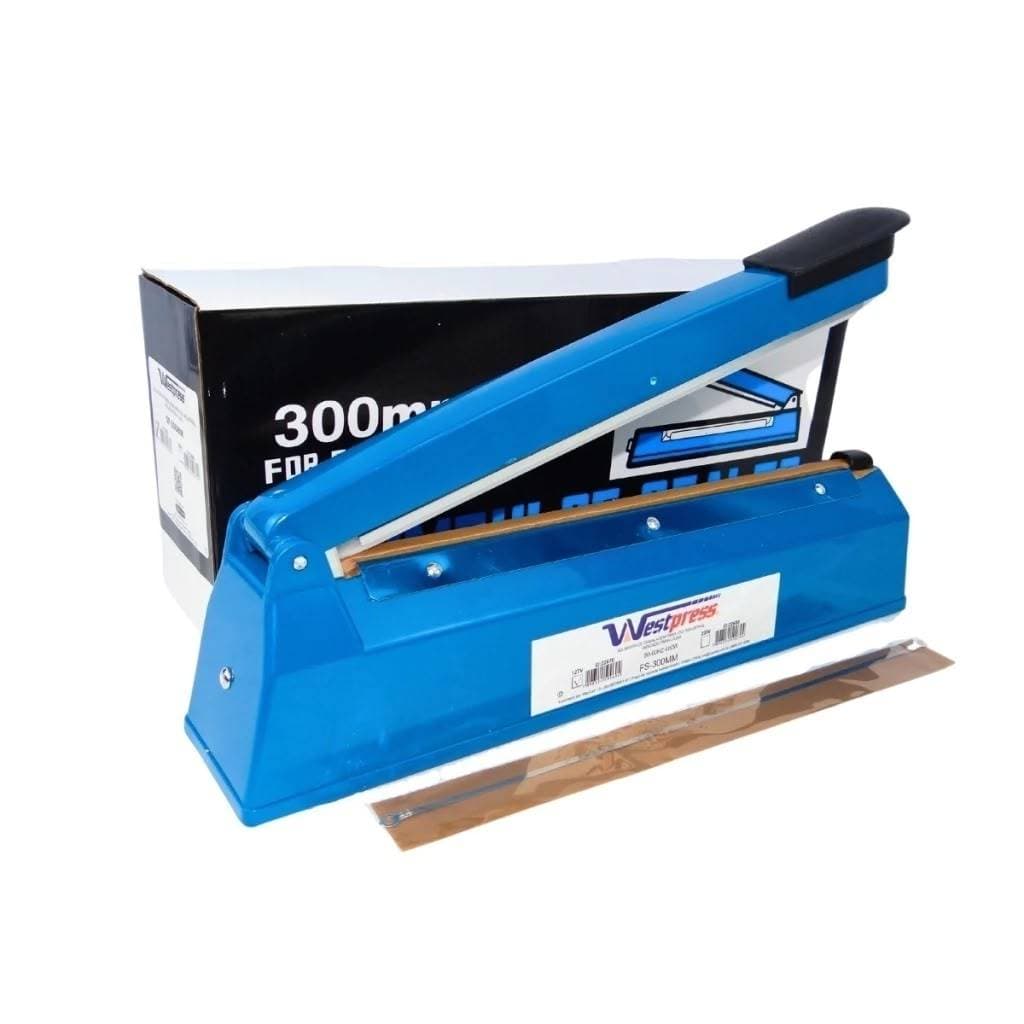Máquina Seladora 30cm Manual Westpress De Embalagens Plásticas 110V