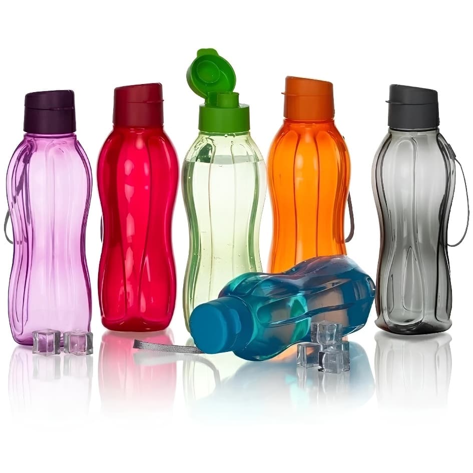 Garrafa Squeeze Plástico Água Shake Academia Treinos 700ML Livre BPA