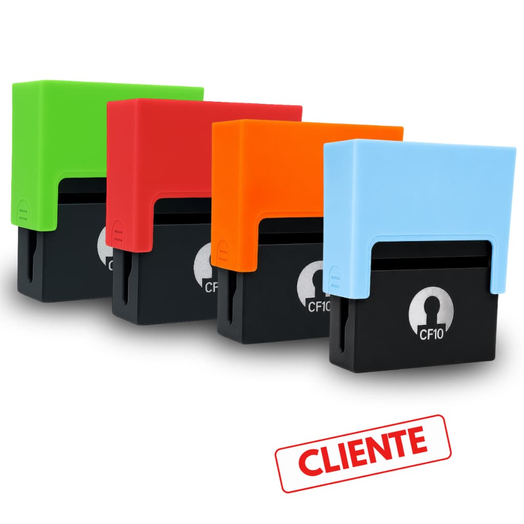 Carimbo CLIENTE carimbo autoentintado com texto cliente carimbo com o texto cliente
