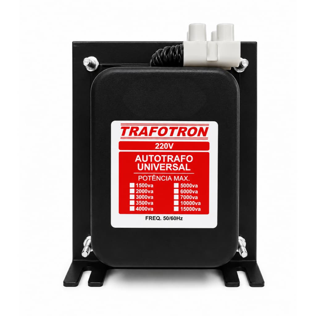 Autotransformador 6000VA Borne 127V/220V Trafotron