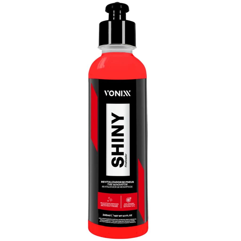 Shiny 240ml Revitalizador Pneu Pretinho Vonixx