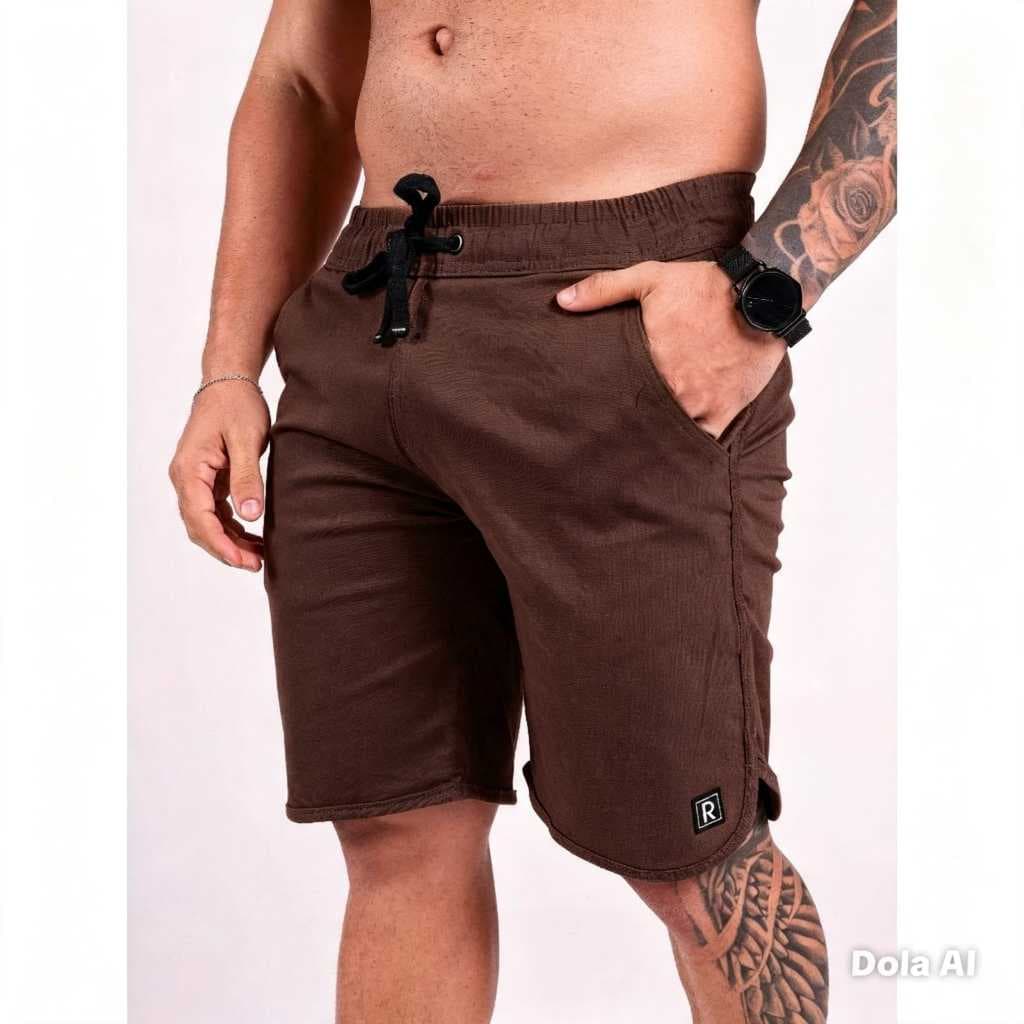 Bermuda Masculina Sarja Short Masculino Sarja Com Lycra Bermuda Elegante, Revesst Jeans.
