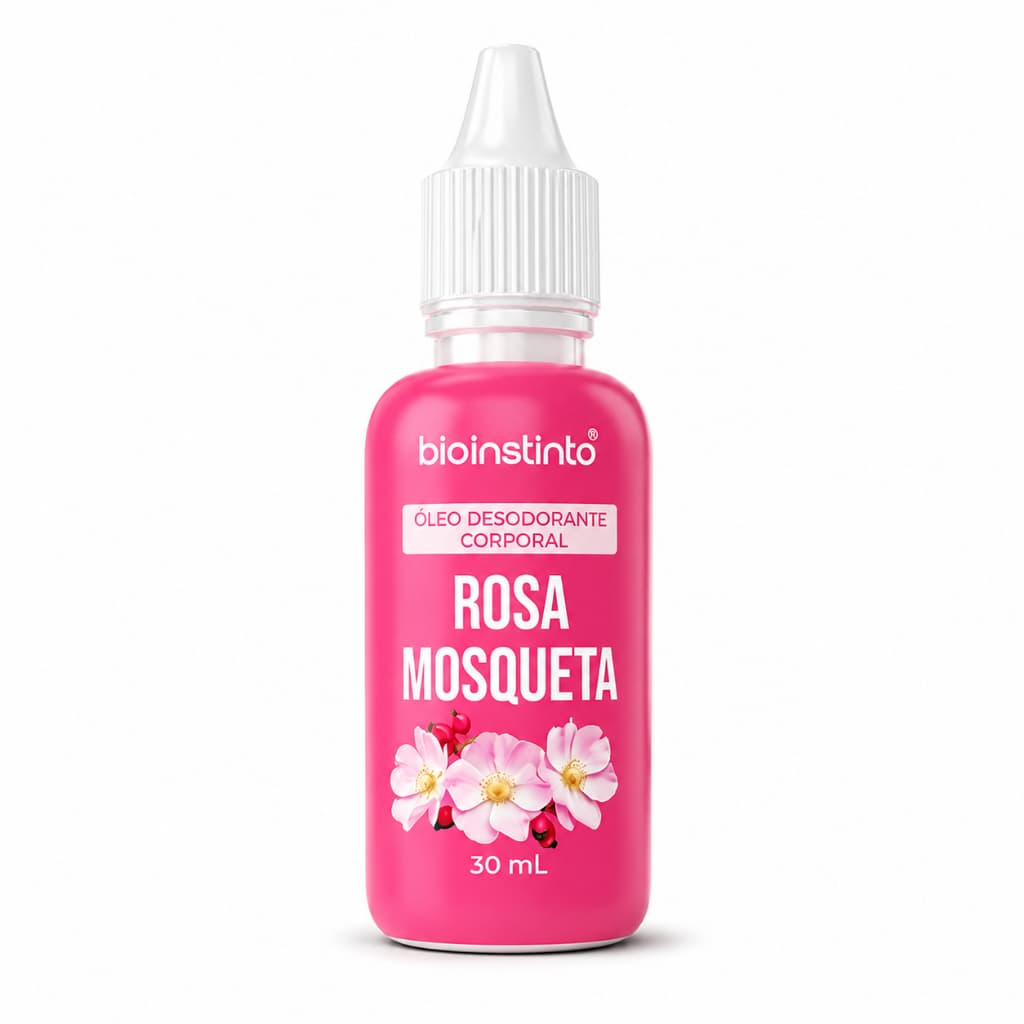Óleo de rosa mosqueta 100% puro Tira Mancha e estrias Bio Instinto 30ml