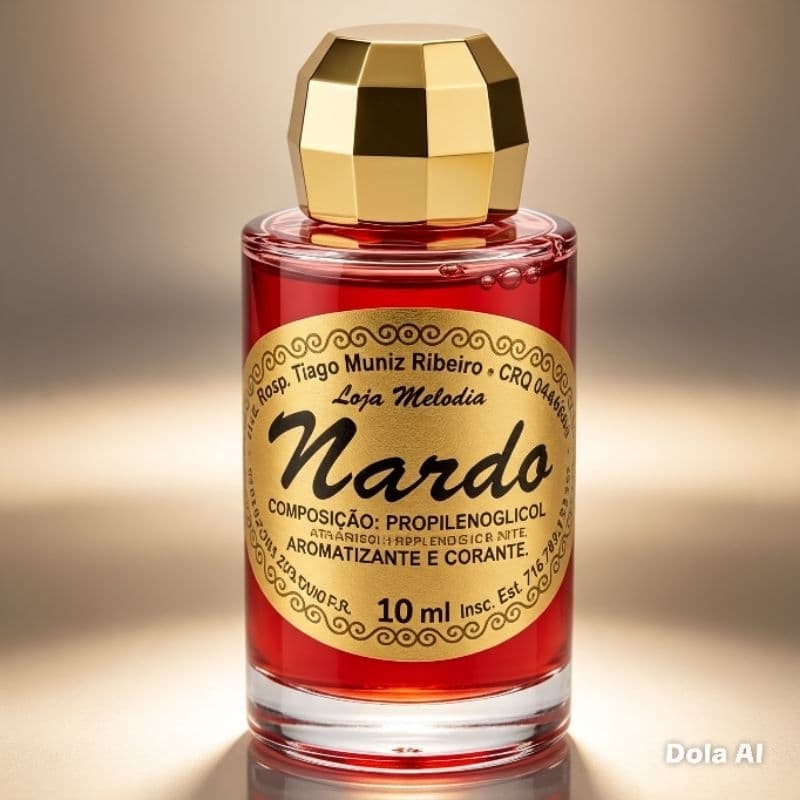 Óleo de Unção Nardo 10ml em vidro