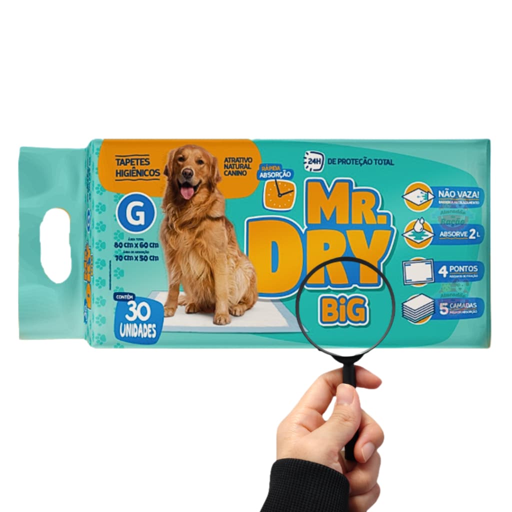 Tapete Higiênico Mr Dry para Cães - Premium