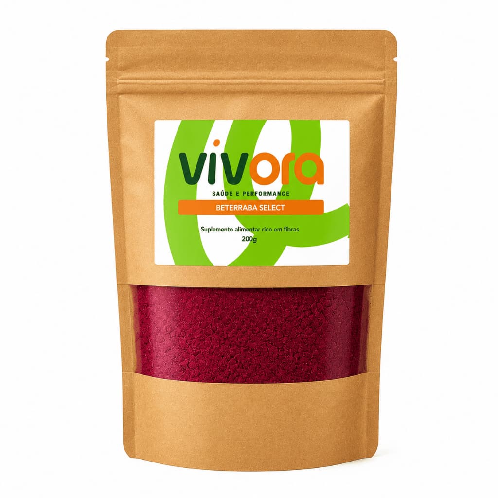 Farinha Beterraba Pré Treino Natural Saúde Performance Energia Resistência Alto Desempenho