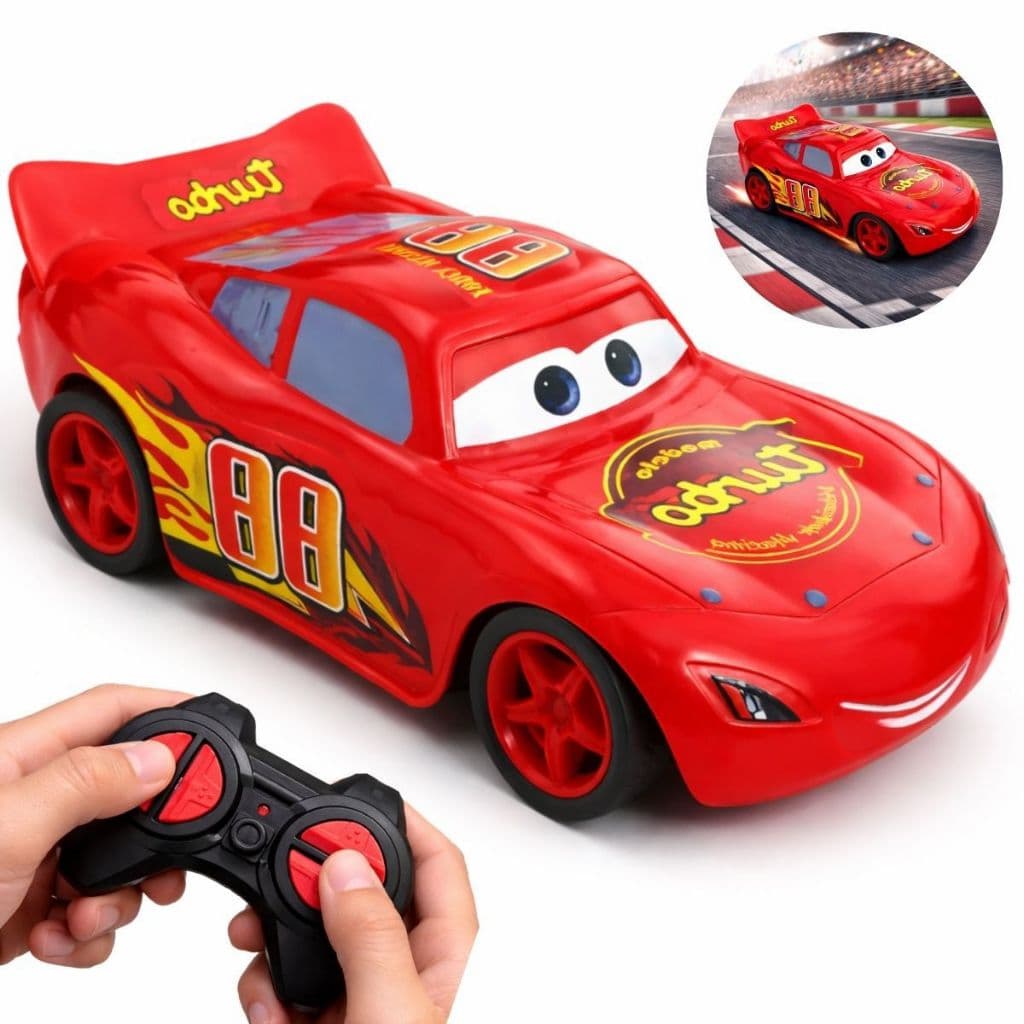 Carrinho Controle Remoto Relâmpago Recarregável Brinquedo Menino