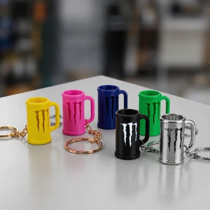 KIT DE CHAVEIRO MINI COPO MONSTER, REVENDA, BRINDES, LEMBRANCINHA