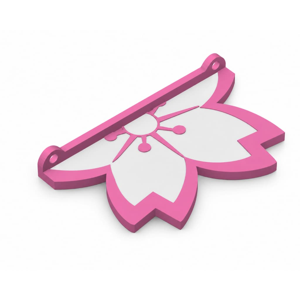 Stand Sakura Flower para Gabinete Setup Prateleira para Decorar Cute Kawaii