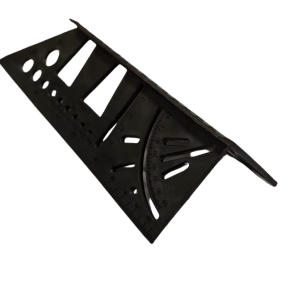 Esquadro Multifuncional 3D 45° 90° Régua Marcenaria