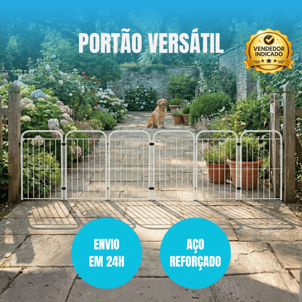 Portão Modular para Separação de Ambientes