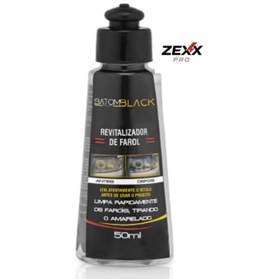 Revitalizador de Farol - Farol Como Novo sem Polir Nem Lixar - Original Batom Black