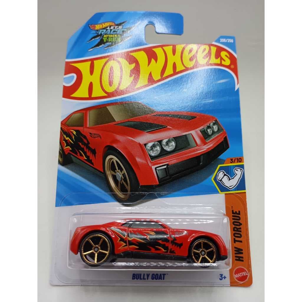 Carrinho Miniatura Hot Wheels Bully Goat Jjk41 Vermelho