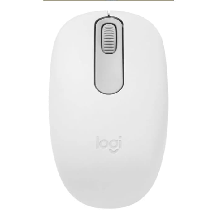 Mouse Sem Fio Logitech M196 Bluetooth 1.000 Dpi Branco