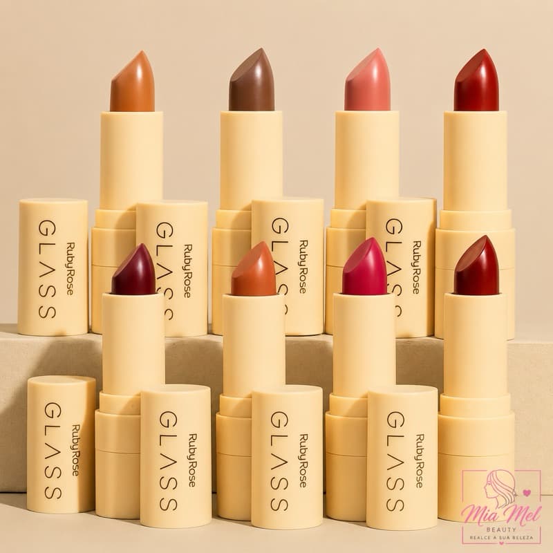 Batom bala Velvety GLASS  By Ruby Rose