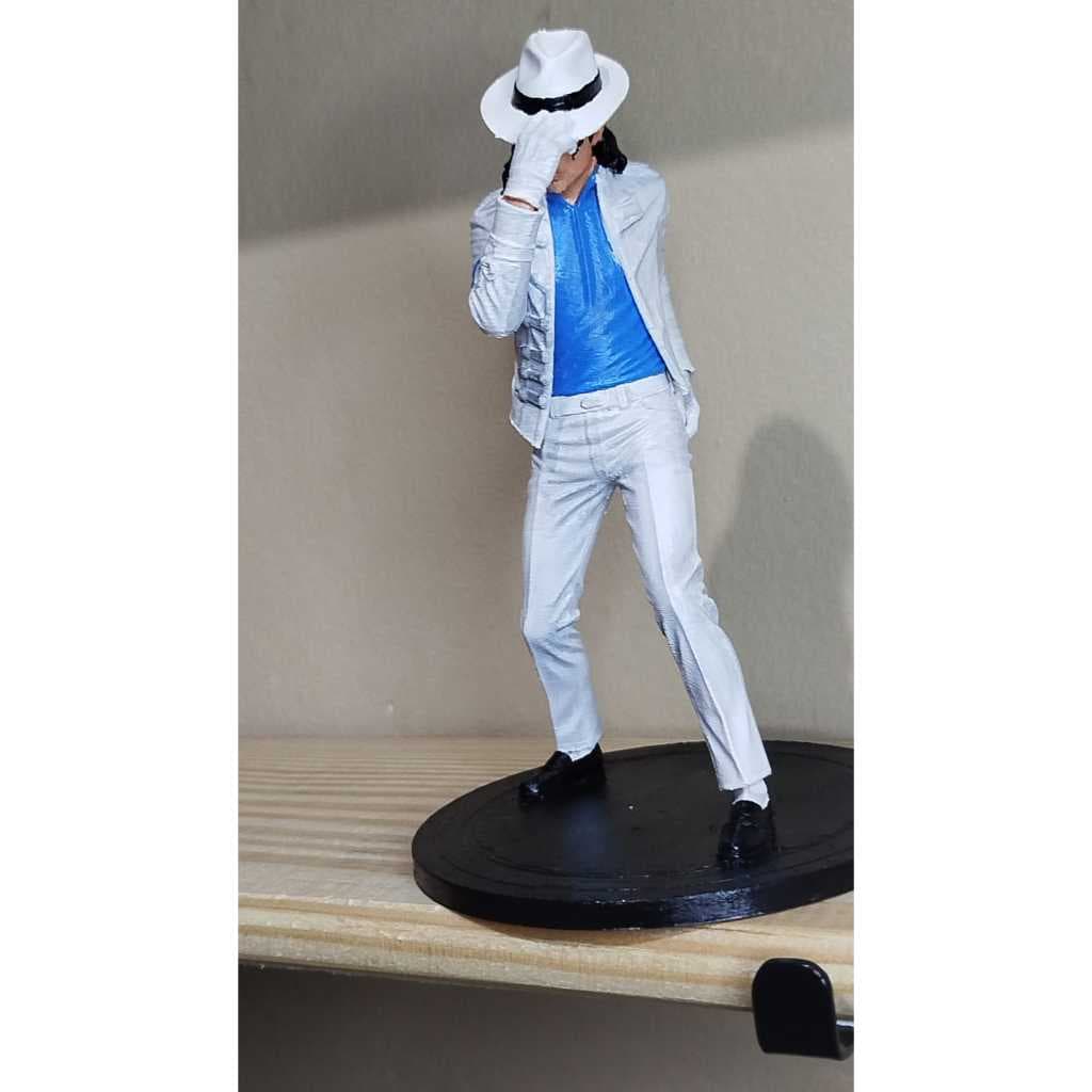 Boneco Michael Jackson Action Figure Decorativo Impresso em 3D Pintado à Mão Colecionável Escolha o tamanho