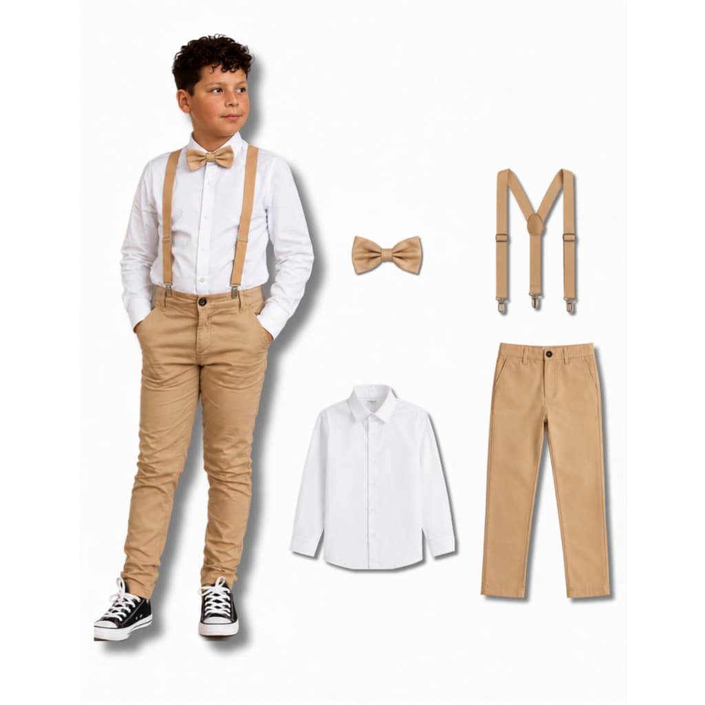 Conjunto Social Infantil Pajem Menino Casamento Batizado Formatura Luxo