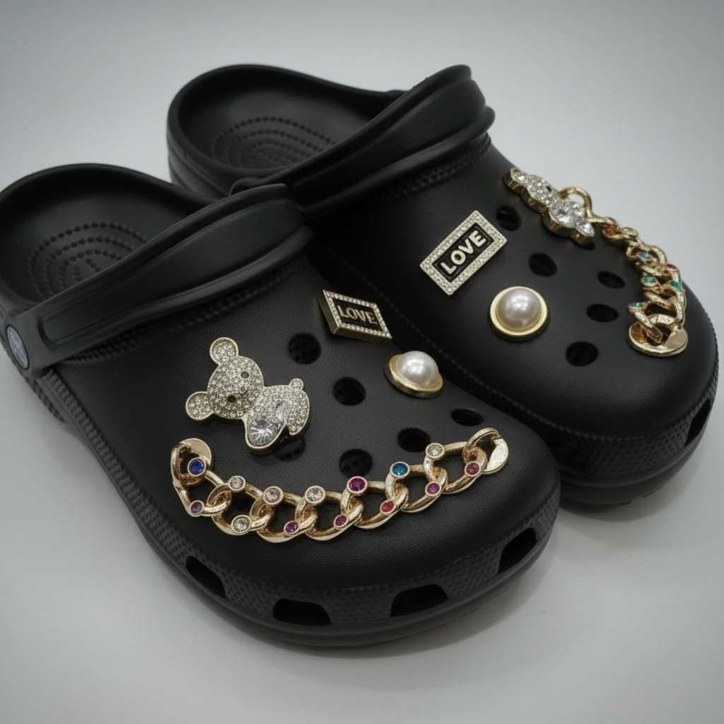 Chinelo Babuche Básica tradicional, Solado antiderrapante, confortável 34 ao 40 - Com Pins ALEATÓRIOS - Corfly