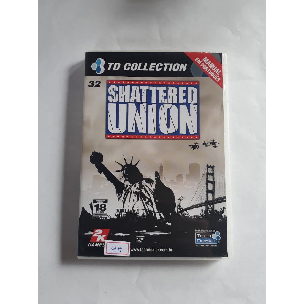 cd de jogo shattered union taticas manual português 4h