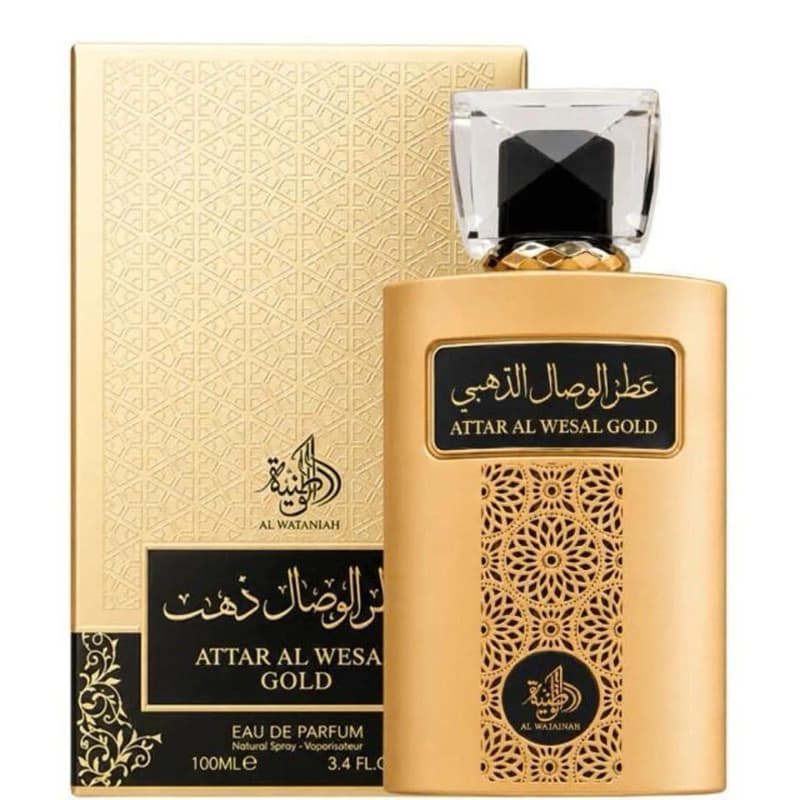 Perfume Árabe Al Wataniah Attar Al Wesal Gold Eau de Parfum 100ml Unissex Original