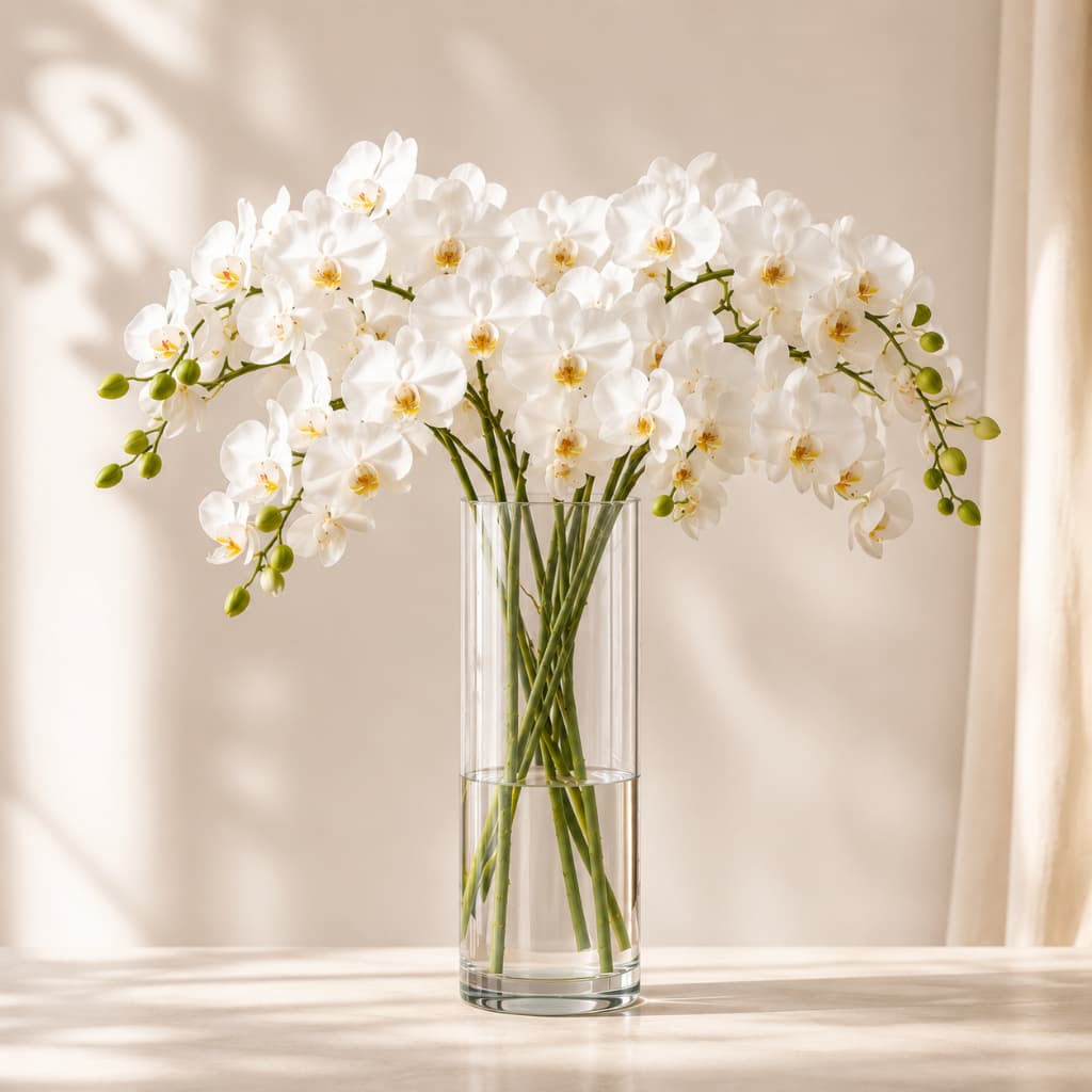 Vaso Vidro Tubo Cilíndrico 10x30 Para Arranjo de flores Plantas Decoração Vela Festas Casamento