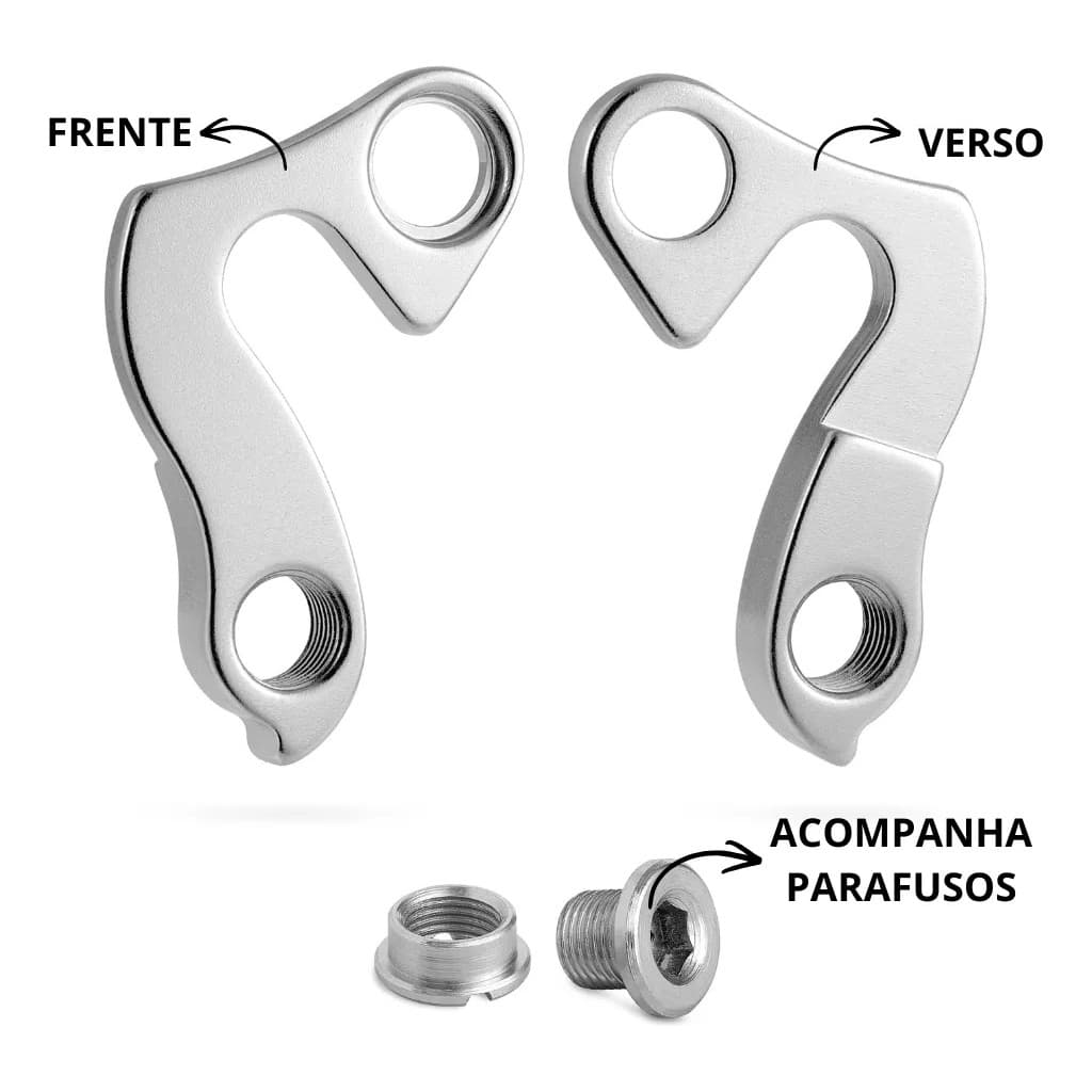PROMOÇÃO Gancheira Reforçada Quadro Bicicleta Viking Tuff 25 30 35 Gios/Hupi Naja Tsw Bike