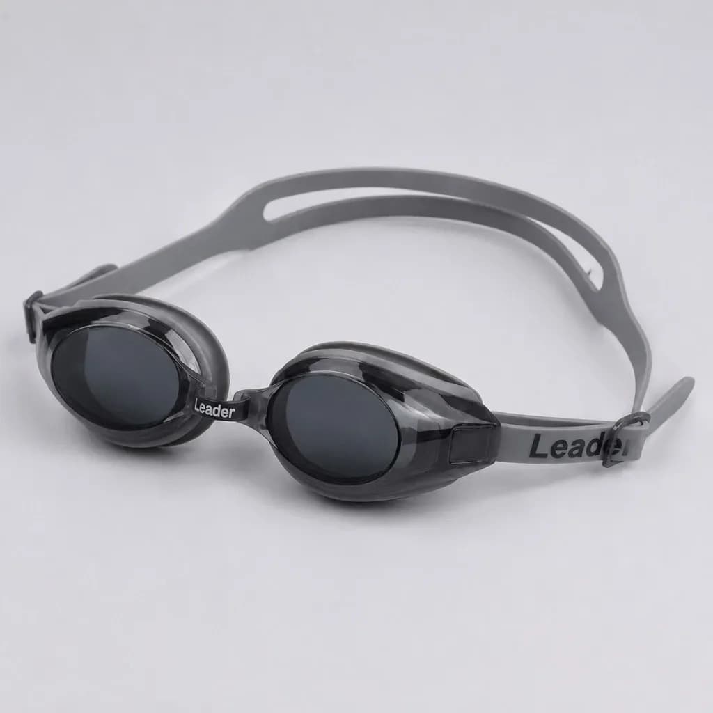 Oculos De Natação Leader Power Af Preto