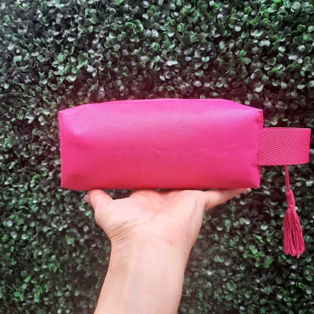 Kit 5 ou 10 Necessaire  com Alça – Organizadora Feminina maquiagem madrinha , presente para professora