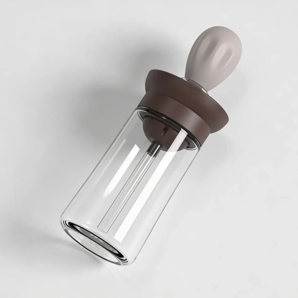Dispenser De Óleo E Azeite Com Pincel