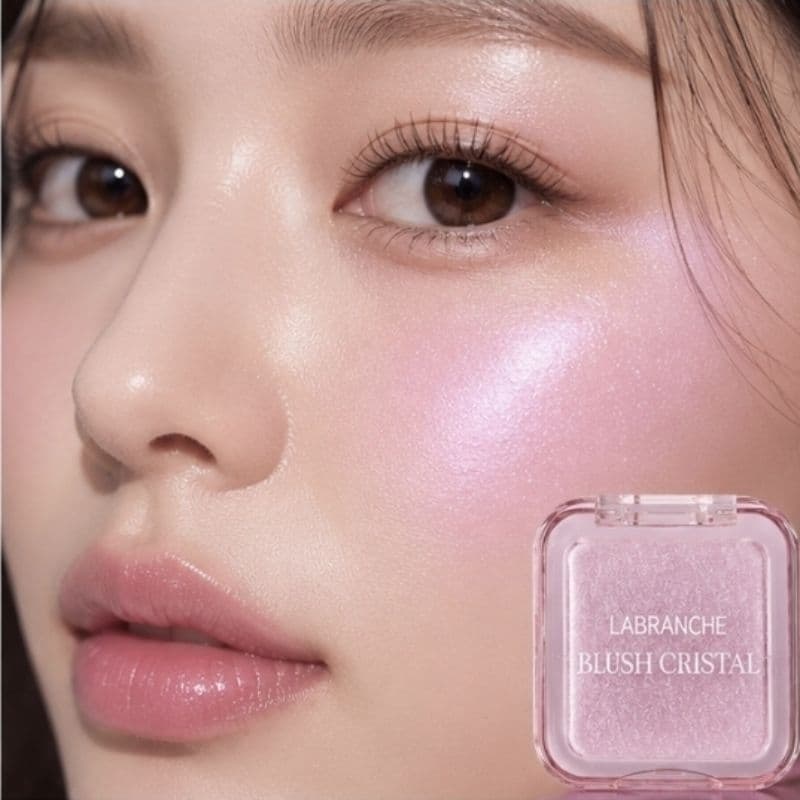 Blush Cristal Mágico Labranche Reage ao pH Iluminador Efeito Glow Natural