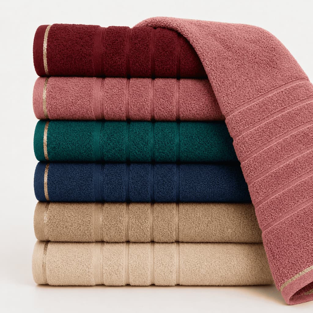 Kit 6 Toalhas de Banho Grande Macia Grossa Felpuda 70x140 Gigante Alta Absorção Atacado
