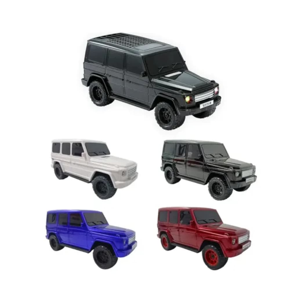 Caixa De Som Em Forma De Carro Jeep bluetooth e radio