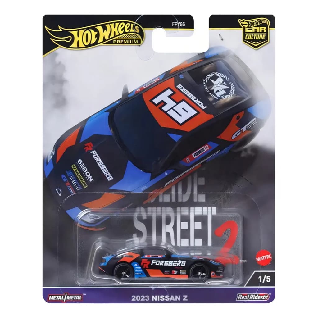 Hot Wheels Premium Slide Street 2 - 2023 Nissan Z - Car Culture - Carrinho Hot Wheels
