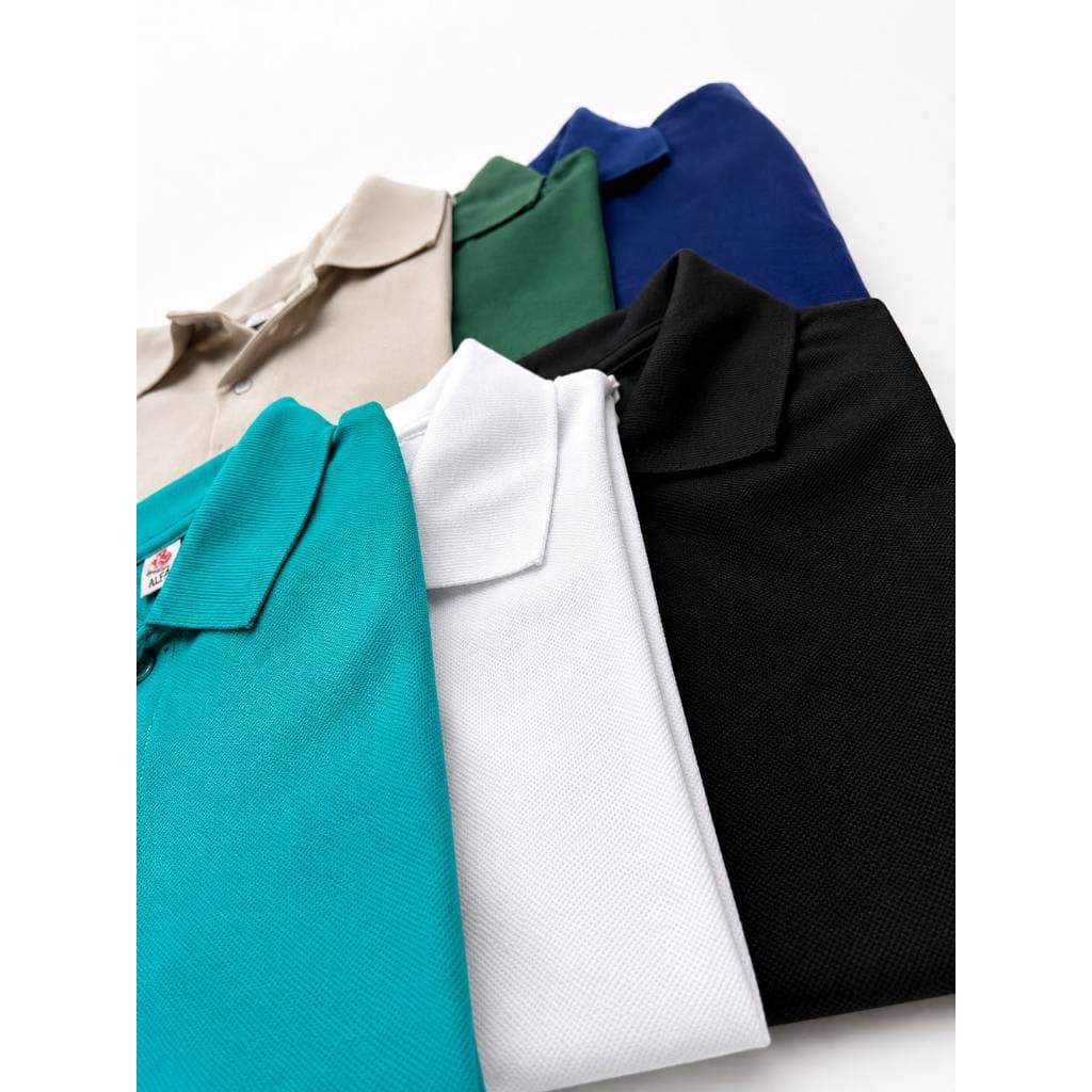 Kit 5 Camisa Gola Polo Dryfit