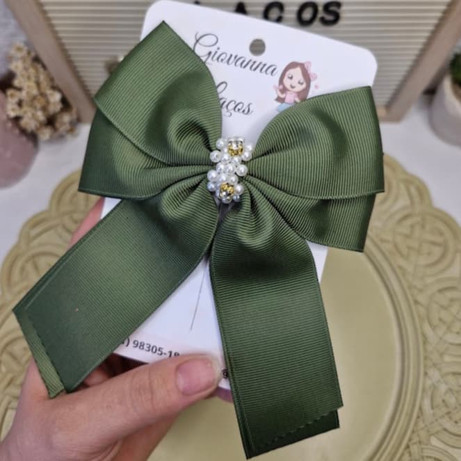 Laço Ana Carolina /  Laço de Cabelo Infantil / Laço para Casamento