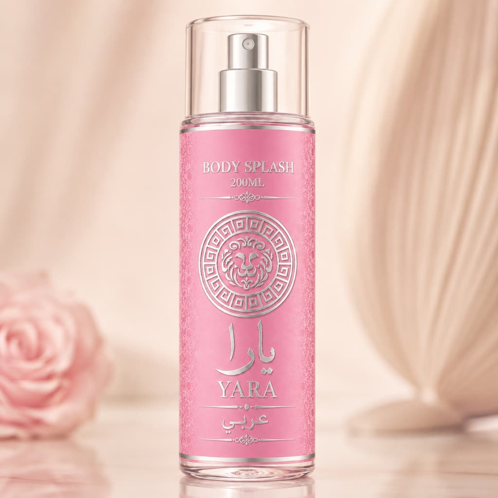 Body Splash Yara Arabe Feminino - 200ml - Perfume Corporal